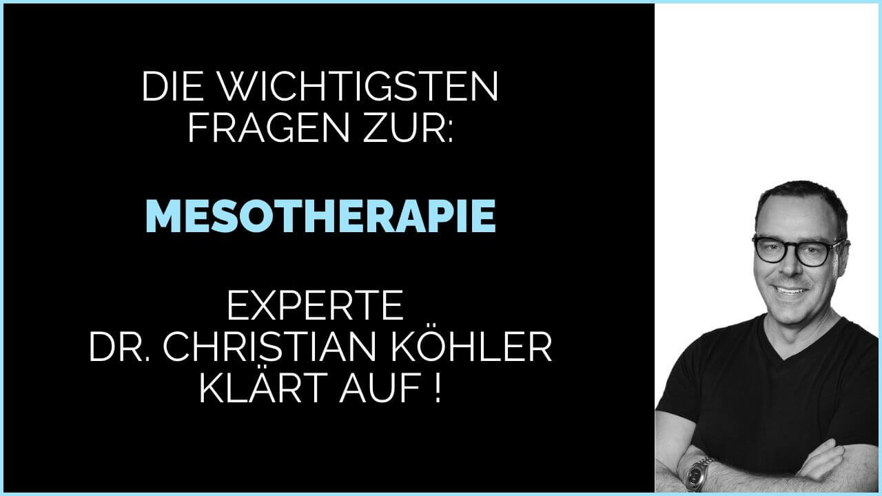 Mesotherapie, prevention-center für Faltenunterspritzung und ästhetische Medizin in Bern