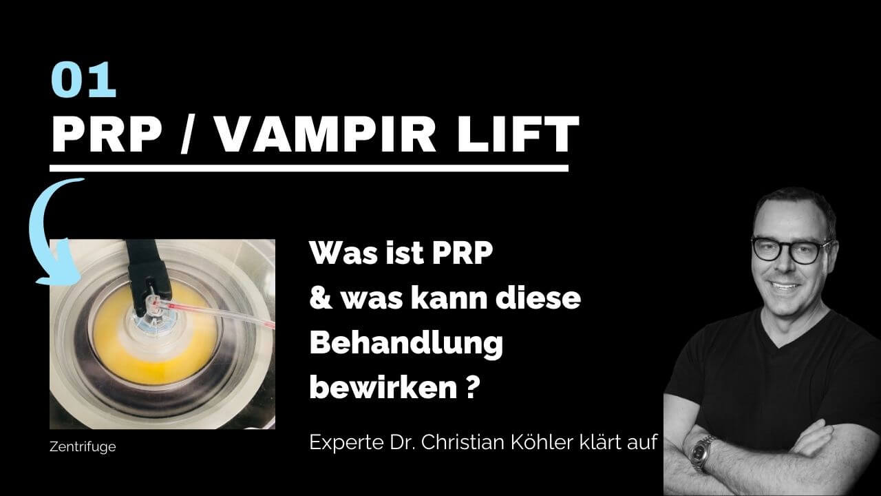 PRP / Vampire Lift, prevention-center für Faltenunterspritzung und ästhetische Medizin in Bern